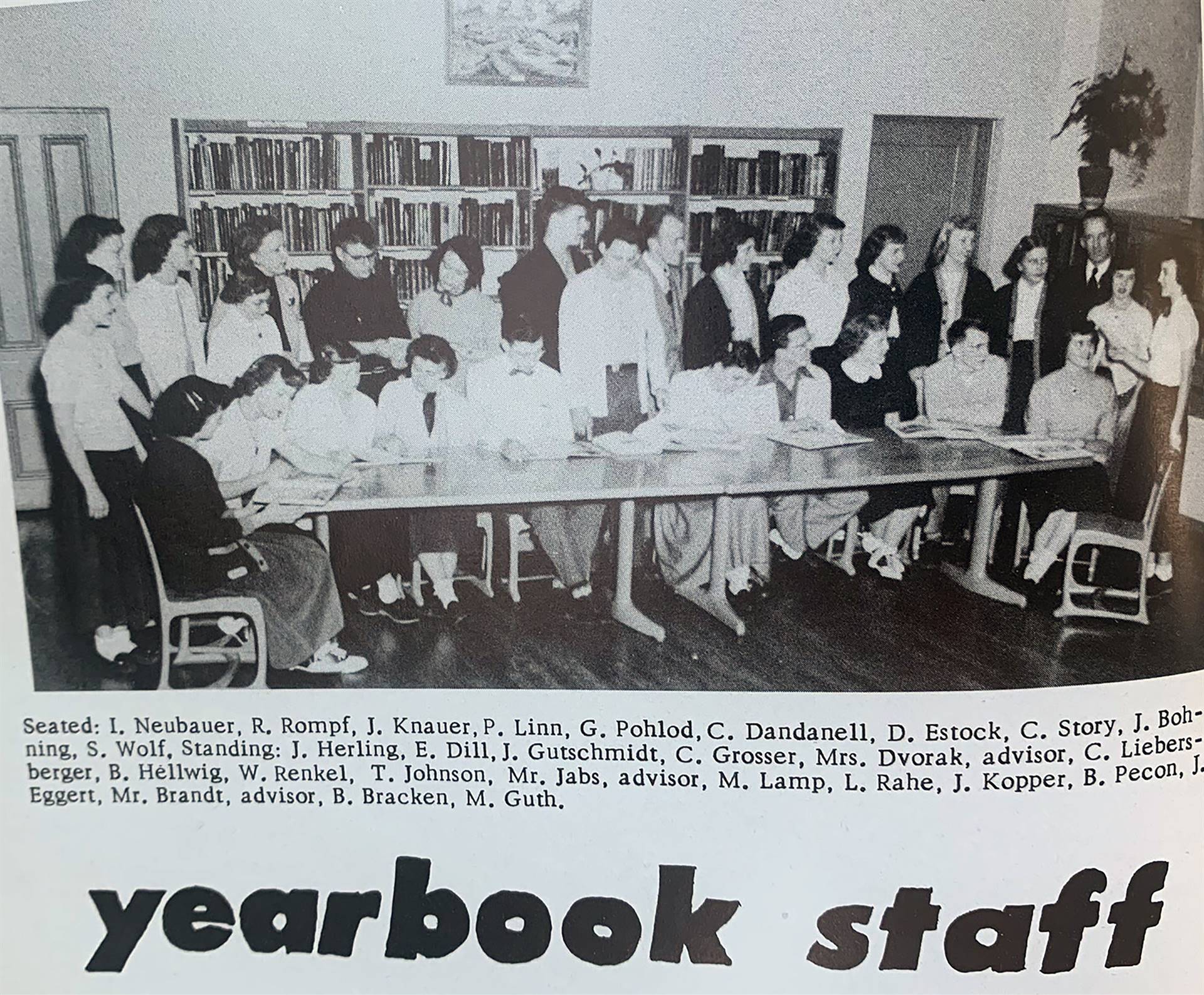 Yearbook-Staff